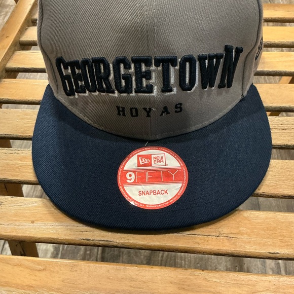 New Era Georgetown Hoyas Basketball Snapback Hat - Picture 2 of 12